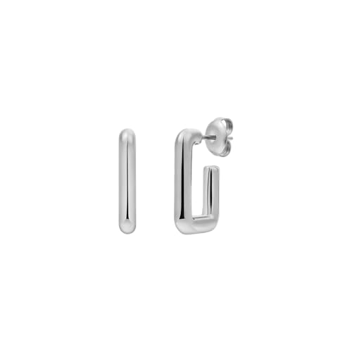 XENOX Frame Creolen - Damen Ohrringe aus hochwertigem Edelstahl 100% Wasserfest X2675