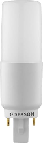 SEBSON G24 neutralweiß 7W ersetzt 50W Glühlampe 660 Unsiversal Sockel 1 2 3 220