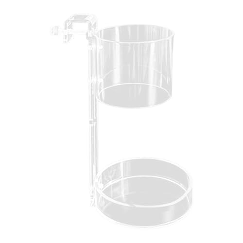 Aquarium Futterschale Schwimmend Und Sinkend - Fischfutterautomat Futterbehälter Für Kleinere Räume Zuhause Arbeitsplatz Wohnzimmer Hobbyisten