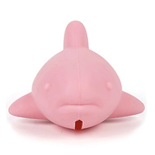 TENYELE Katzen geistige Stimulation Spielzeug Silikon Kauen Fisch Leckerli Puzzle Fördert körperliche Aktivität Kontrolle Snacks Freigabe Geschwindigkeit Silikon Katzen Leckerli Spender