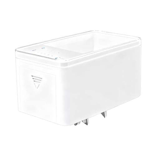 kinrguiyuez Automatischer Fischfutterautomat für Aquarium Einstellbarer Batteriebetriebener Aquarium Futterautomat Automatischer Fischfutterautomat Für Aquarien - Für Süßwasser Tropische