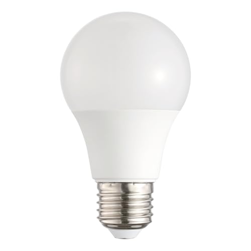 EGLO E27 LED Lampe Glühbirne 8 5 Watt entspricht 60 Watt 806 Lumen 4000 Kelvin Leuchtmittel neutralweiß Glühlampe opal weiß A60 6 cm