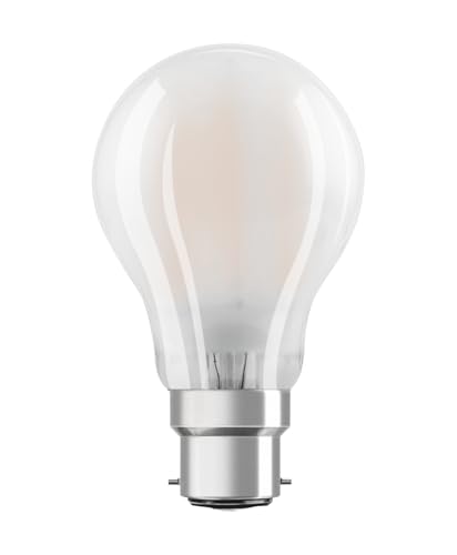 LEDVANCE Classic Performance LED Glühbirne B22d Birne Fadenlampe Matt 4W 470lm - 827 Extra Warmweiß Ersatz für 40W
