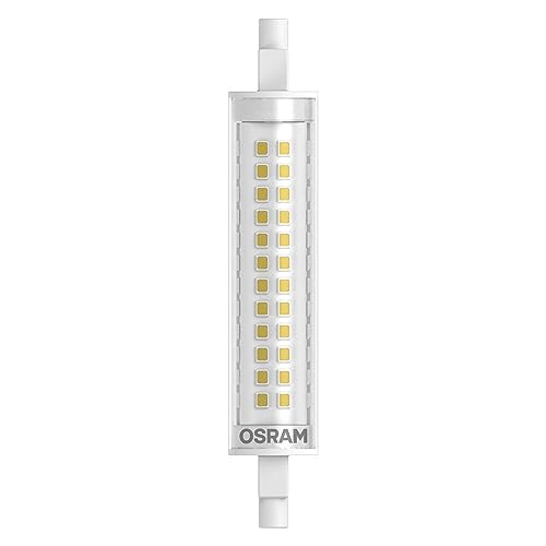 Osram LED Stablampe SlimLine 11 Watt R7s 118mm warmweiß 2700 Kelvin 1521 Lumen Ersatz für 100 Watt LED R7s Sockel Röhre