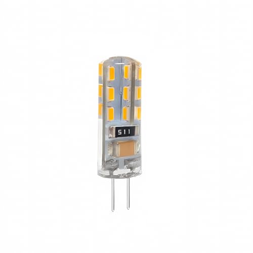 LED-Leuchtmittel G4 12 V-220 V universell AC DC dimmbar 2 W-7 W 3000 K-6000 K CRI 85 360 ohne Flackern für Haushalt Gewerbe 10 Stück G4-220V2W 3014-24D 4000K