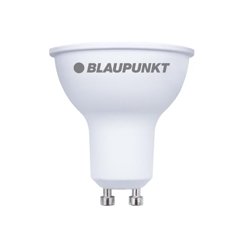 Blaupunkt LED GU10 Spot LED lamp 5W Ersatz für 50W Glühlampen Kaltweiß 6000K kaltes Licht nicht dimmbar 500 lumen Glühbirnen Raumbeleuchtung 1 Stück 1er Pack