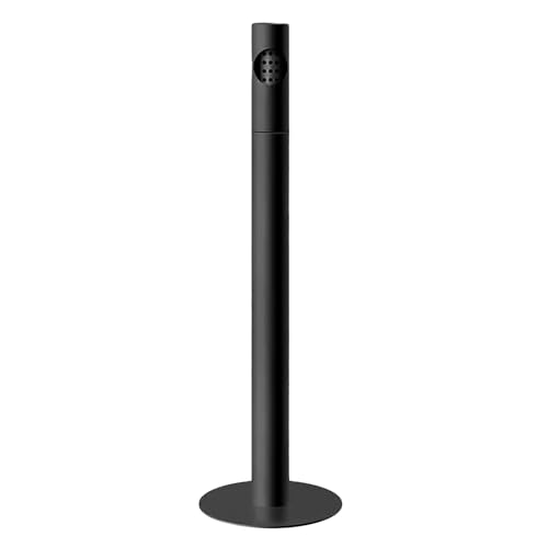 Standaschenbecher aus Edelstahl freistehende Zigarettenstummelsäule für den Außenbereich abnehmbares Design für gewerbliche Einrichtungen ideal für Restaurants und Bars