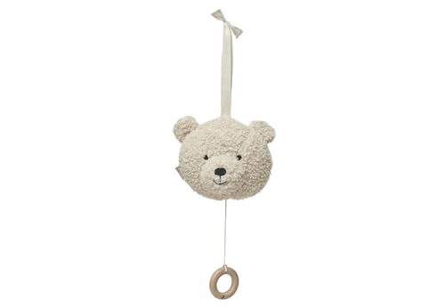 Jollein 043-001-67007 Stoff Spieluhr Teddybär beige