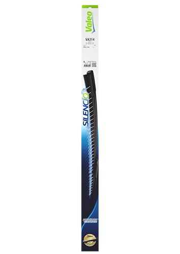 VALEO Silencio Original Aquablade Wischer - VA314 - Set aus besten Reinigungs- und Wischleistung - Wischerblätter 750mm 730mm - Vorne - Set mit 2 Wischerblättern - 572314