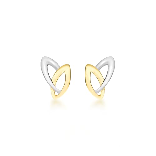 CARISSIMA Damen-Ohrringe 375 Bicolor