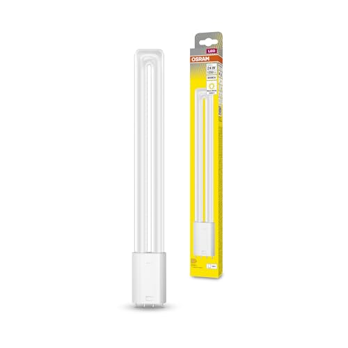 Osram Dulux LED für Sockel matte Optik Warmweiß 3000K 1350 Lumen Ersatz für herkömmliche 24W Leuchtmittel nicht dimmbar 1 er Pack