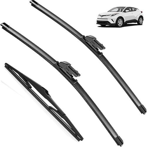 Front für Toyota CHR 2016 2017 2018 2019 2020 2021 2022 2023 Wischerätter für Frontscheibe Autoätter