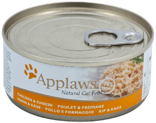 Applaws Katze Dose Hühnchenbrust und Käse 1 x 156 g