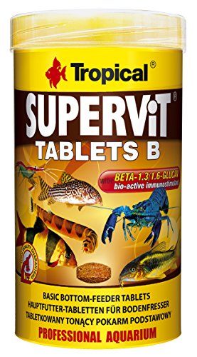 Tropical Supervit Tablets B Hauptfutter Bodentabletten 1er Pack 1 x 250 ml