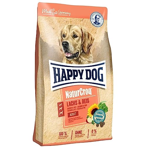 Happy Dog Hundetrockenfutter NaturCroq Lachs Reis 11 kg