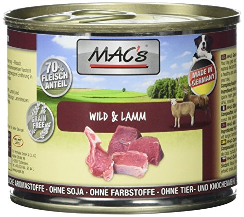 Mac s Wild Lamm 6er Pack 6 x 200 g