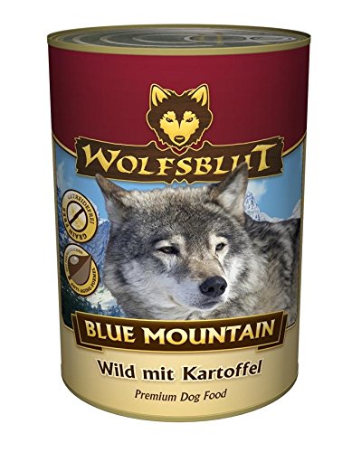 Wolfsblut - Blue Mountain - 6 x 800 g - Wildfleisch - Nassfutter - Hundefutter - Getreidefrei