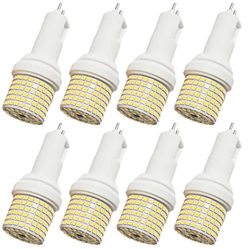 WDSOPK 8Er-Pack Led-G12-Glühbirnen G12-Maisglühbirne Mit Zwei Stiftsockel 12 Watt 1900 Lm 16 Watt 2500 Lm 20 Watt 3200 Lm 25 Watt 4000 Lm 3000 K 4500 K 6000 K Nicht Dim 8-Pack
