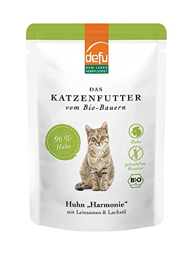  12x 85g Huhn Harmonie Nassfutter Premium Pate für
