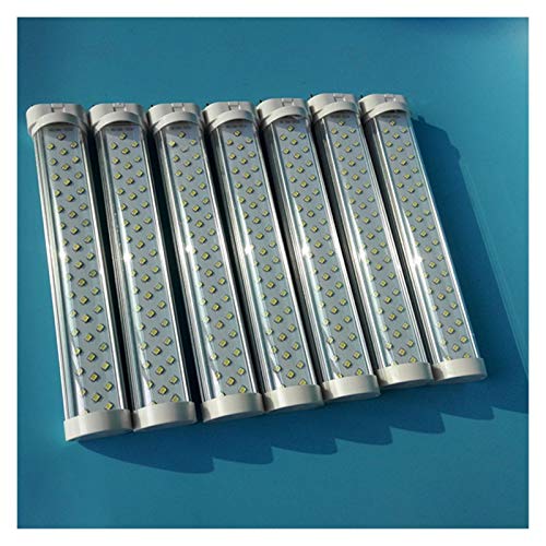 LNHHG Mais Glühbirne 7PCS 12W 38 320mm CE ROHS führte transparente alternative PLL 24W Warm