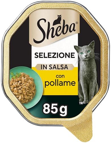 Sheba Auswahl in Sauce mit Geflügel Katzenfutter - 22 Packungen x 85 g