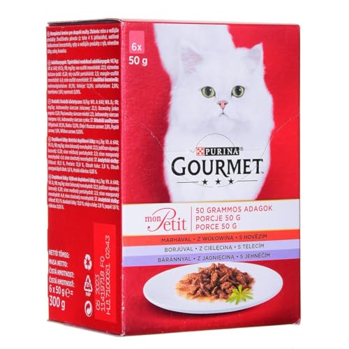 Purina Gourmet Lachs Thunfisch Katzenfutter 6 x 50 g