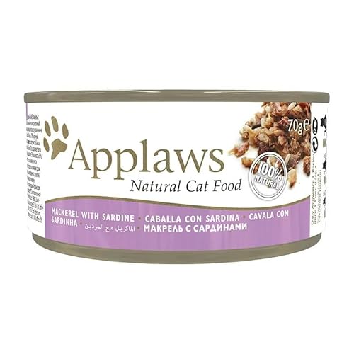 APPLAWS Cat Dose Pferd und SARDINA 24 x 70 g