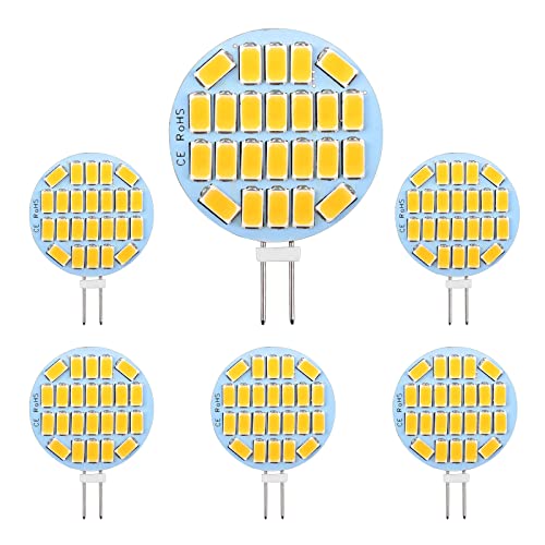SCNNCühlampe 3W DC12 24V 300LMß 3000K 24x5730 SMD Äquivalent zu 30W Halogenbirne 6er