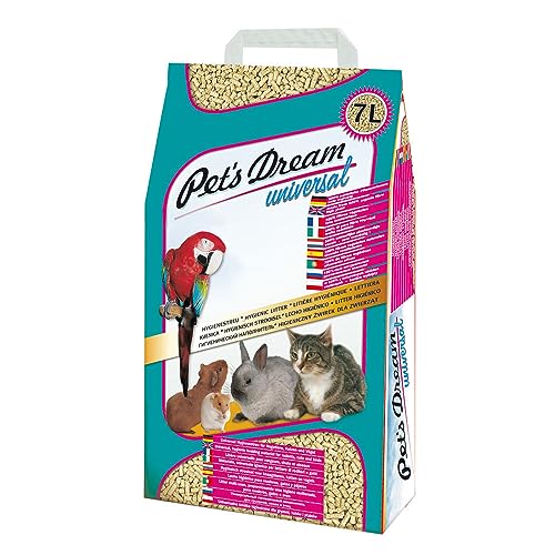 PetsDream Pets Dream Granulat Holz 4kg 7 L Lot de 2