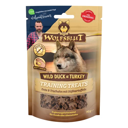 Wolfsblut Wild Duck Turkey Training Treats - 7 x 70 g