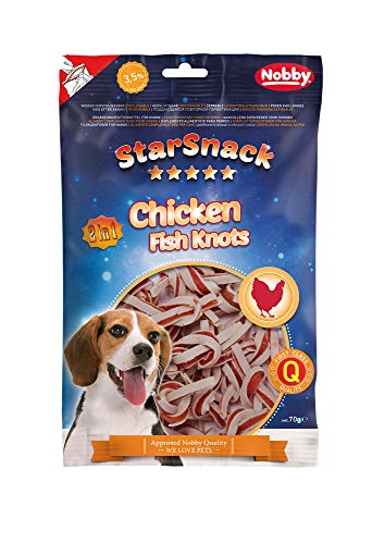 Nobby StarSnack Chicken Fish Knots Circa 70 g 1 Stück 1er Pack