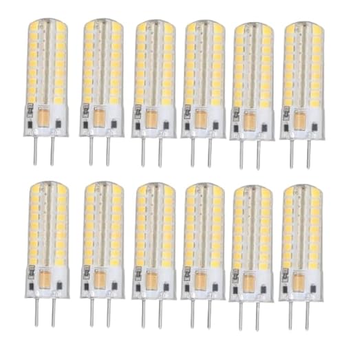 Spacnana 12Pcs 7W DC12V Lampadina 700lm 72 Lampadina a Mais a 360 Gradi.35 Portalampada per Lampade a Sospensione Lampade a Soffitto Luce calda