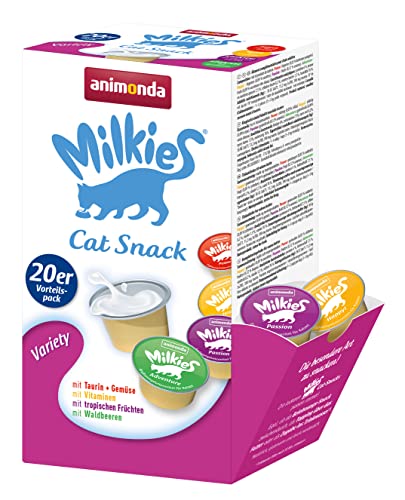 animonda Milkies Mix Variety Katzenmilch portioniert 4 x 20 Cups 15 g