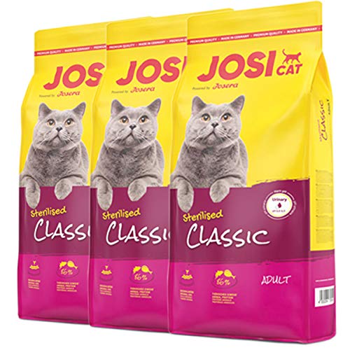 Josera 3 x 10 kg JosiCat Sterilised Classic Sparpaket