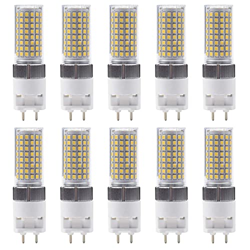 PAZWAHF 10er-Pack LED-Keramik-G12-Glühbirnen G12-Maisbirnen mit Doppelstiftsockel 20 Watt 2500 lm 3000 K 4000 K 6000 K Konstantstrom kein Flackern nicht dimmbar AC 100 V 277 V