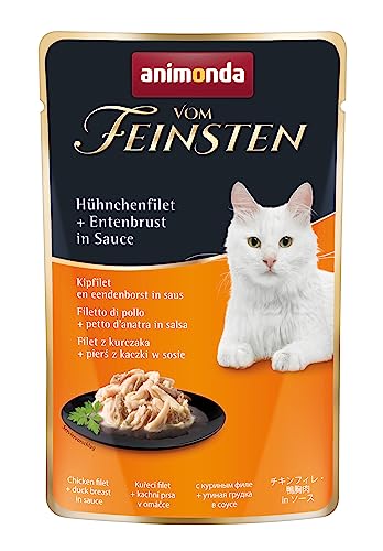  vom Feinsten nass Hühnchenfilet Entenbrust 18x 50g getreidefreies nass frischen fleischigen Zutaten