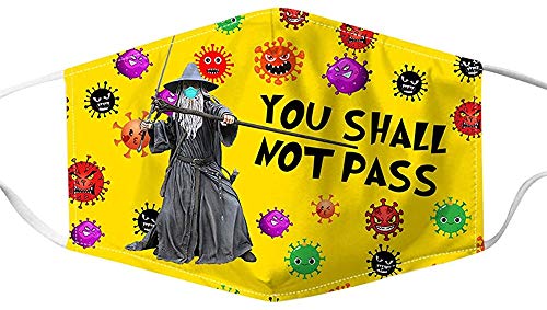 Youning Mundschutz mit Filter für Damen Herren Unisex Mundschutz Waschbar Wiederverwendbar Lustig Staubschutz Multifunktionstuch Mund und Nasenschutz Anti-Staub Face Halstuch Schals B3-1PCS