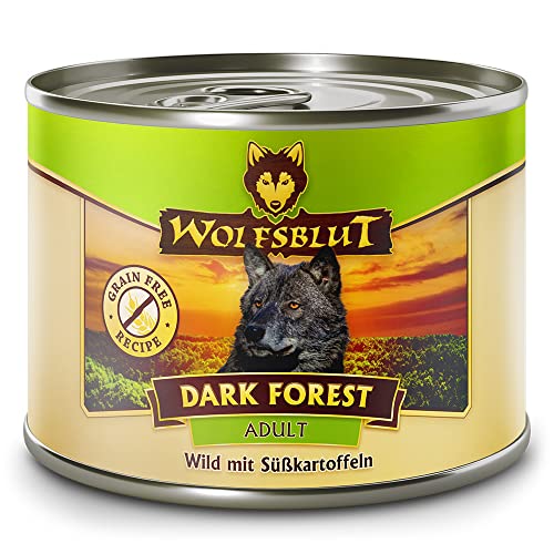 Wolfsblut Dark Forest Hundefutter für Erwachsene 200 g 6 Stück