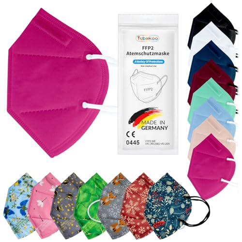  Neonpink 100ück runde Bänder Staubmaske Feinstaubmaske