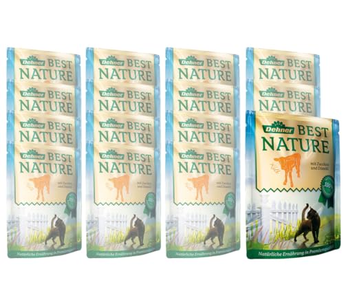  Best für Kalb Zucchini Distelöl 16x 85g Beutel 1.36