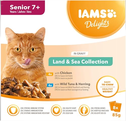 Senior 7 Cat Land Sea Gelee 8x 85g