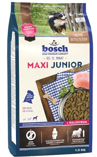 bosch HPC Maxi Junior Hundetrockenfutter zur Aufzucht großer Rassen ab 25 kg 1 x 15 kg