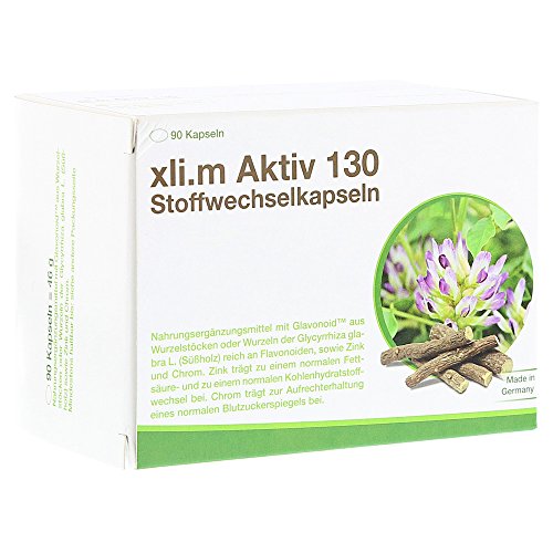 XLI.M Aktiv 130 Stoffwechselkapseln 1er Pack 1 x 90 Kapseln