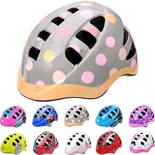 meteor Kinder fahrradhelm ab 1 Jahr sicherer stoßdämpfender Kinderhelm mit verstellbarem Headlock - waschbarem Fahrrad Helm Innenfutter optimaler Schutz leichtes Design für Baby-Abenteurer