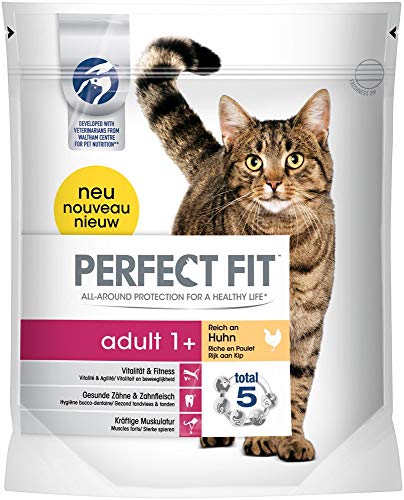 Perfect Fit Cat Trocken - Adult 1 plus reich an Huhn 750 g