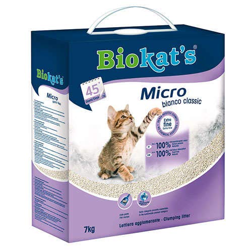 Biokats Micro Bianco Katzensand 7Kg