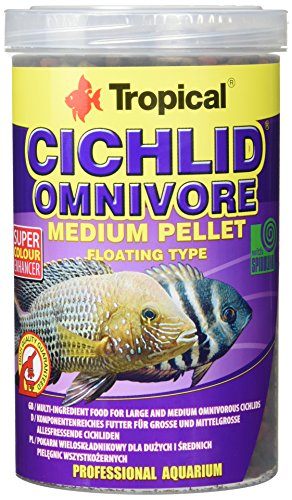 Tropical Cichlid Omnivore Medium Pellet 1er Pack 1 x 1 l