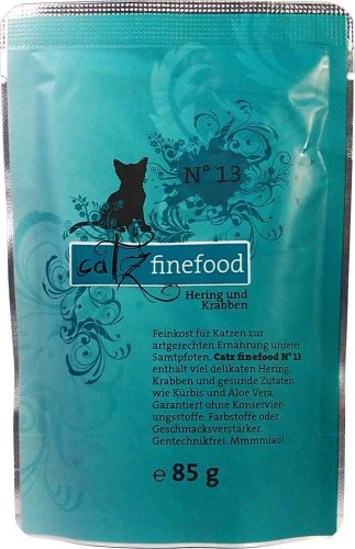 Catz finefood No. 13 Hering Krabben 1 x 85 g