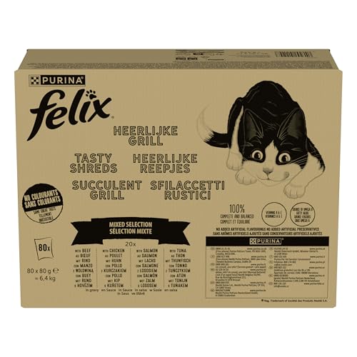  Tasty Shreds Sauce Gemischte Vielfalt 80er 4x20x80g