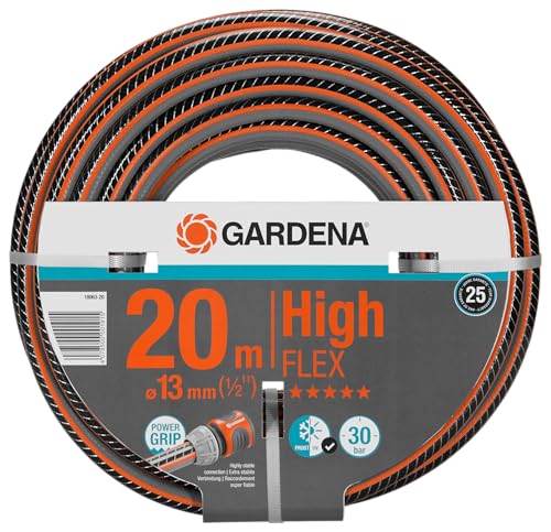 Gardena Comfort HighFLEX Schlauch 13 mm 1 2 Zoll m Power Grip Profil 30 bar Berstdruck formstabil UV beständig 18063 88